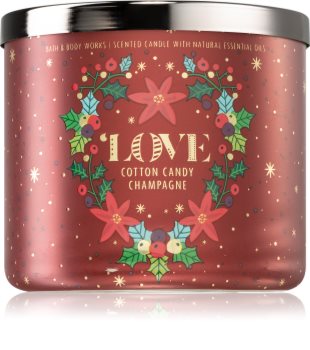 Bath & Body Works Cotton Candy vela perfumada