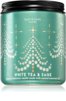 Bath & Body Works White Tea & Sage lumânare parfumată  I.