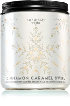 Bath & Body Works Cinnamon Caramel Swirl vonná sviečka I.