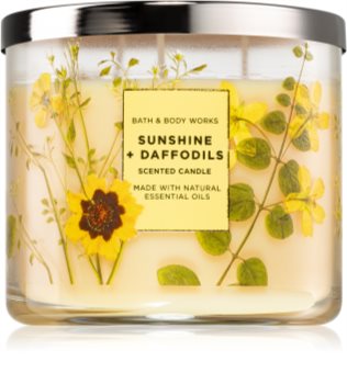 Bath & Body Works Sunshine and Daffodils Tuoksukynttilä