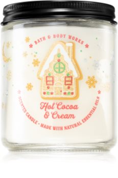 bath and body works hot cocoa and cream candle