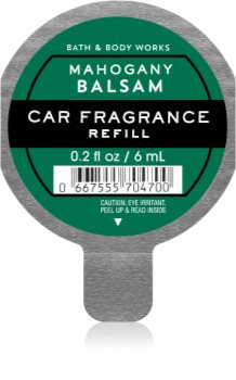 Bath & Body Works Mahogany Balsam vôňa do auta náhradná náplň