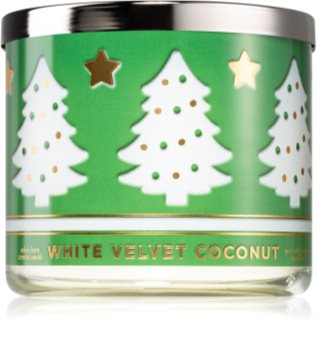 Bath & Body Works White Velvet Coconut vela perfumada