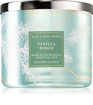 vanilla birch bath and body works candle