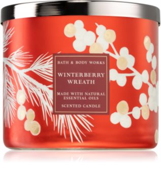 Bath & Body Works Winterberry Wreath vonná sviečka