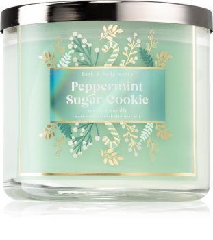 Bath & Body Works Peppermint Sugar Cookie vela perfumada I.