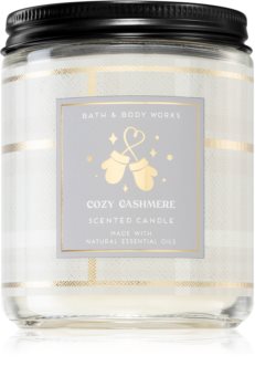 Bath & Body Works Cozy Cashmere vela perfumada  I.