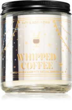 Bath & Body Works Whipped Coffee vonná sviečka s esenciálnymi olejmi