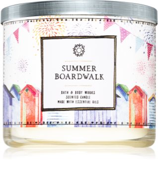 Bath & Body Works Summer Boardwalk vela perfumada