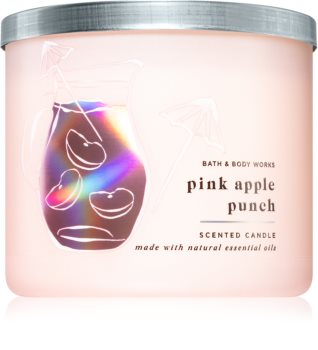 Bath & Body Works Pink Apple Punch geurkaars IV.
