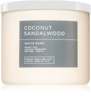 coconut sandalwood candle bath and body works