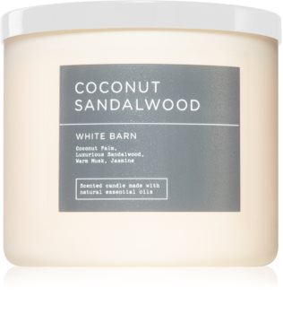 Bath & Body Works Coconut Sandalwood vela perfumada