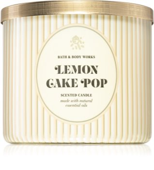 Bath & Body Works Lemon Cake Pop vela perfumada
