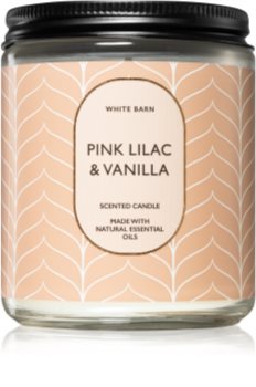 pink lilac and vanilla candle bath and body works