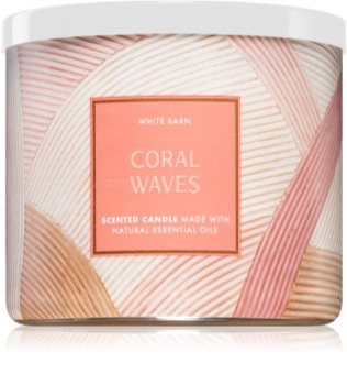 bath and body works white waves candle