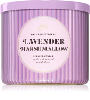 Bath & Body Works Lavender Marshmallow vonná sviečka