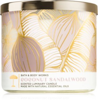 coconut sandalwood candle bath and body works