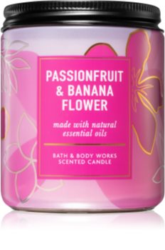 Bath & Body Works Passionfruit & Banana Flower vonná sviečka I.