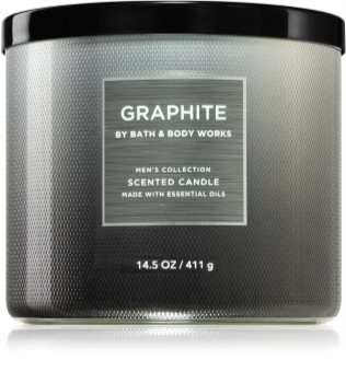 graphite candle bath and body works