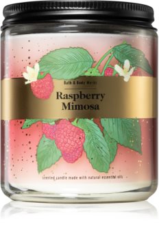 Bath & Body Works Raspberry Mimosa vonná sviečka II.