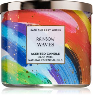Bath & Body Works Rainbow Waves vonná sviečka