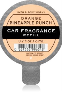 Bath & Body Works Orange Pineapple Punch vôňa do auta náhradná náplň