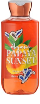 Bath & Body Works Agave Papaya Sunset gel de ducha para mujer 295 ml