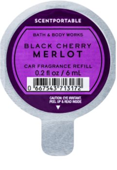 Bath & Body Works Black Cherry Merlot aроматизатор за автомобил резервен пълнител