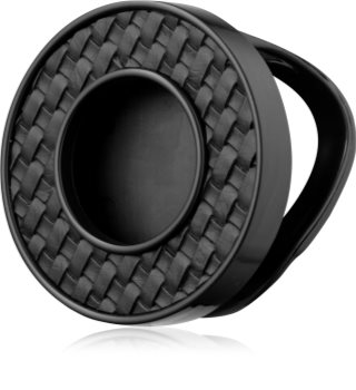 Bath & Body Works Black Leather Weave soporte para ambientador de coche colgante