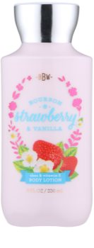 Bath & Body Works Bourbon Strawberry & Vanilla leche corporal para mujer 236 ml