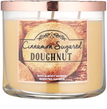 Bath & Body Works Cinnamon Sugared Donut lumanari parfumate 411 g