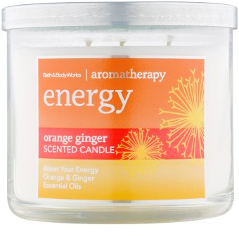 Bath & Body Works Energy Orange Ginger vela perfumado 411 g