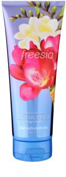 Bath & Body Works Freesia tělový krém pro ženy 226 g
