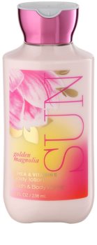 Bath & Body Works Golden Magnolia Sun leche corporal para mujer 236 ml