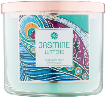Bath & Body Works Jasmine Waters vela perfumado 411 g