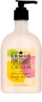 Bath & Body Works Lemon Pomegranate leite corporal para mulheres 236 ml