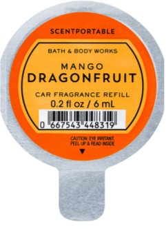 Bath & Body Works Mango Dragonfruit ambientador de coche para ventilación 6 ml recarga de recambio