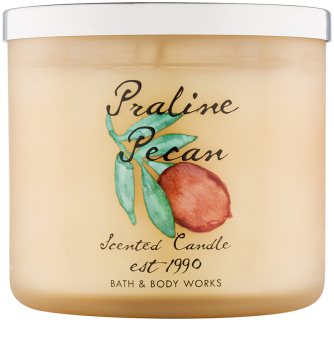 Bath & Body Works Praline Pecan vela perfumado 411 g