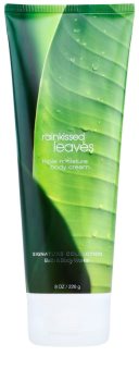 Bath & Body Works Rainkissed Leaves telový krém pre ženy 226 g