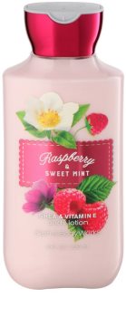 Bath & Body Works Raspberry & Sweet Mint leche corporal para mujer 236 ml