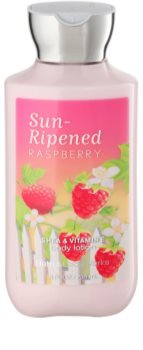 Bath & Body Works Sun Ripened Raspberry Body Lotion for Women