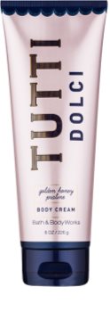 Bath & Body Works Tutti Dolci Golden Honey Praline crema corporal para mujer 226 g