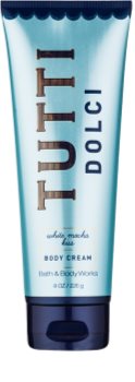 Bath & Body Works Tutti Dolci White Mocha Kiss crema corporal para mujer 226 g
