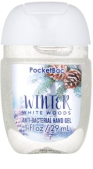 Bath & Body Works PocketBac Winter White Woods gel para manos