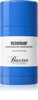 Baxter of California Deodorant Dezodorants (nesatur alkoholu un alumīniju) vīriešiem