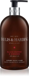 Baylis & Harding Black Pepper & Ginseng tekući sapun za ruke