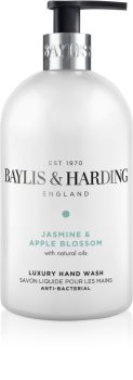 Baylis & Harding Jasmine & Apple Blossom savon liquide nettoyant mains au composant antibactérien