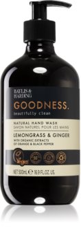 Baylis & Harding Goodness Lemongrass & Ginger natūralus skystasis rankų muilas