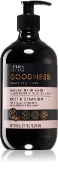 Baylis & Harding Goodness Rose & Geranium natürliche Flüssigseife für die Hände