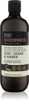 Baylis & Harding Goodness Oud, Cedar & Amber gel de duche